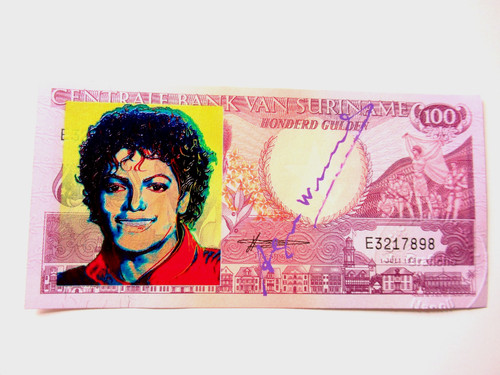 Warhol 100 gulden - a),