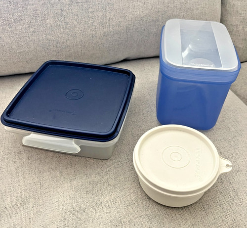3er tupperware behälter - 3er, tupperware-behälter-set