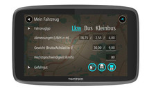 Tomtom LKW Navi GO Professional 520 - Sonderziele und Routen für LKW