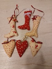 Tilda 3 Herzen 3 Stiefel Weihnachten Advent Handarbeit