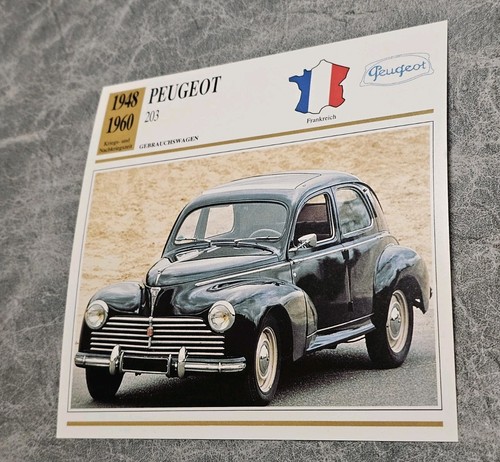Peugeot 203 geschichte - 203,
