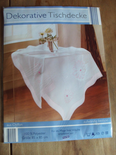 Chiffon tischdecke mitteldecke - chiffon,