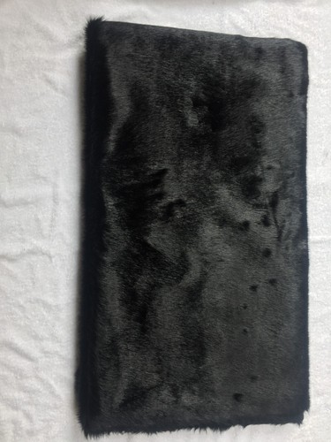Kunstpelz schwarz fellstoff - kunstpelz,