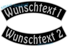 Aufnäher TOP + BOTTOM ROCKER