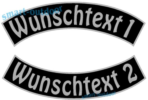 Aufnäher top bottom - bottom, rocker