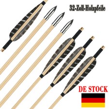 12PK 32" Holzpfeile mit
