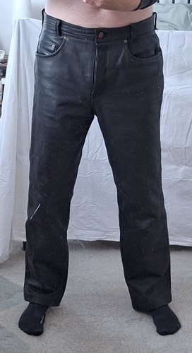 Lederhose schwarz marke - lederhose,