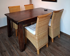 Esszimmertisch Massiv Holz Indisch Palisander