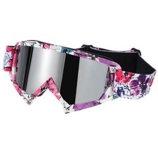 Dirtbike-Brille,Skibrille,Pink
