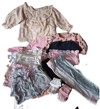 Konvolut Babykleidung Gr. 86-92,versch.Marken,17 tlg,Mädch,Bodys/Leggings/Shirts