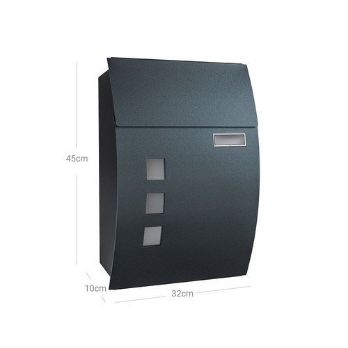 Songmics premium briefkasten - songmics,
