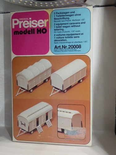 Preiser 20008 zirkus 2 - preiser, h0