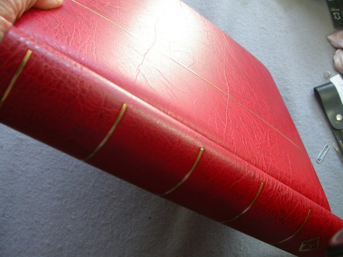 Leuchtturm klemmbinder rot - klemmbinder,