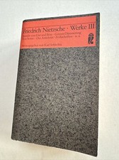 Werke band iii nietzsche - band,