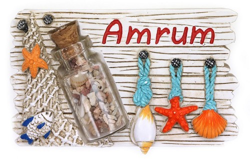 Amrum insel wattenmeer magnet - amrum,
