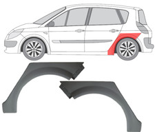 Für Renault Scenic 2003- 2010