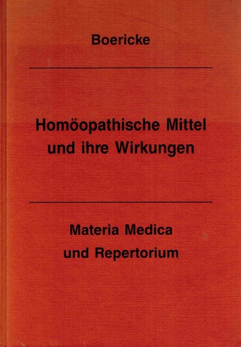Boericke homöopathische - boericke:,