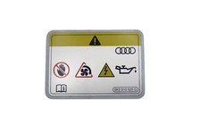 Original Audi Kennschild