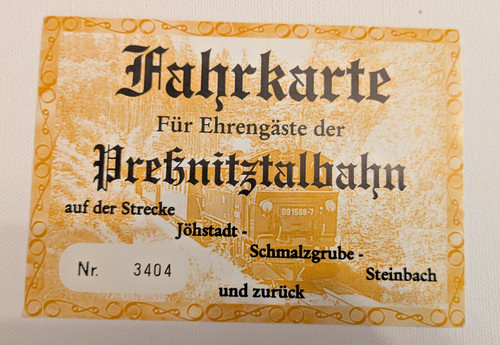 Alte eisenbahn fahrkarte für - eisenbahn,