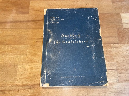Handbuch für kraftfahrer - handbuch,