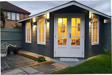 5-Eck Gartenhaus 28mm