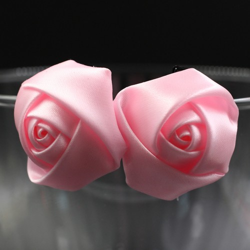 Stück satinrosen 5cm - 2, 4,5cm