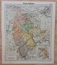 Landkarte map 1910: Provinz