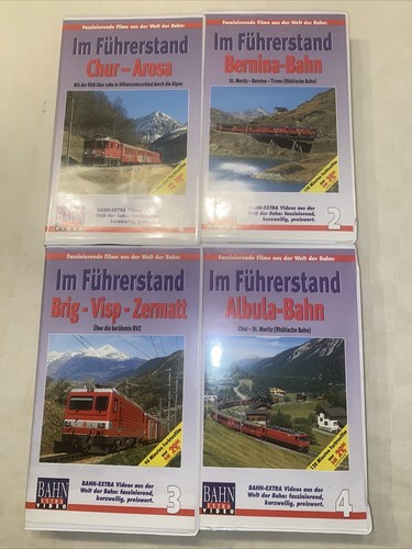 Eisenbahn vhs bahn extra video - vhs,