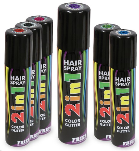 Haarspray color glitter - 1,