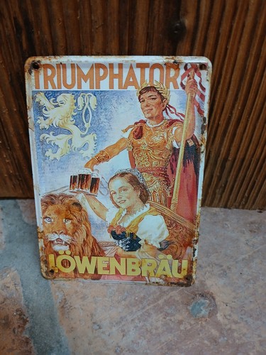 Blechschild triumphator - blechschild,