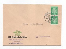 DDR Dienst Brief MeF Neugersdorf 16.12.59 VEB Kraftverkehr Zittau