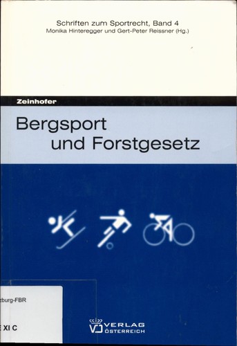 Bergsport und forstgesetz - bergsport,