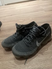 2016 Herren Nike Air Vapormax "Asphalt" Flyknit 3M grau Laufschuhe! Größe 8,5