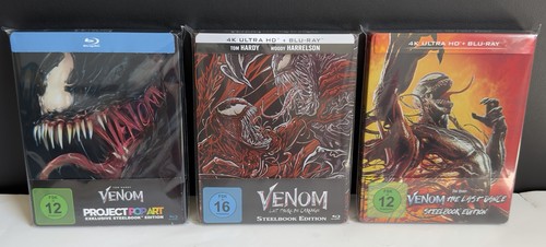 Venom steelbooks komplett - venom,