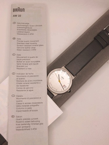 Braun aw22 made - braun, in