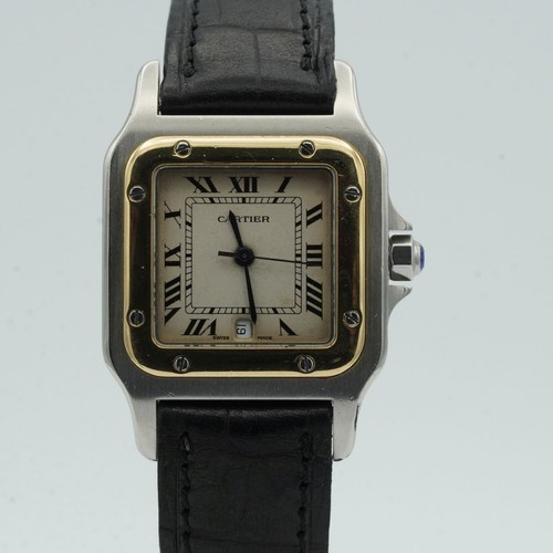 Cartier santos caree quartz - cartier,