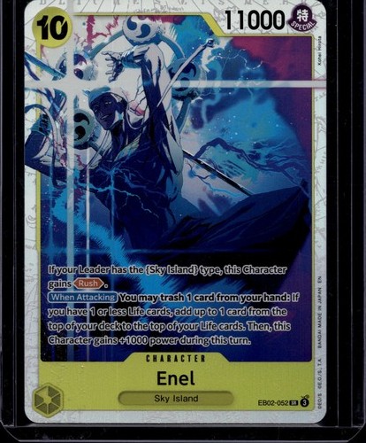 One piece card game enel - card,