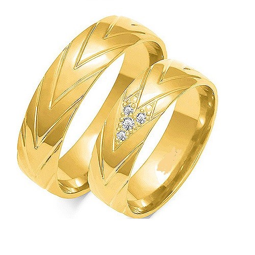 Eheringe trauringe 333 gelb - eheringe,