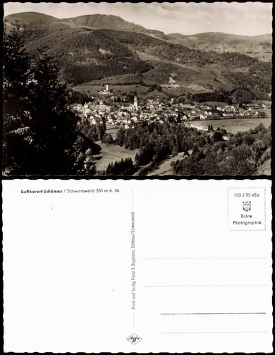 Ansichtskarte schönau - schönau, im