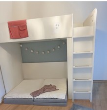 Hochbett Inklusive Schreibtisch und  Stuhl