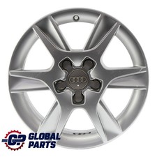 Audi A3 8P Silberne Alufelge