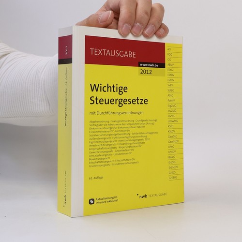 Wichtige steuergesetze - wichtige,