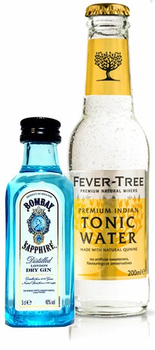 Gin tonic probierset - gin, bombay