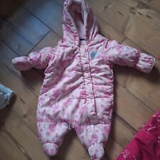 Lupilu Schneeoverall Anzug Rosa Mädchen Gr. 56