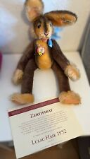 STEIFF HASE LULAC, ORIGINAL MIT ZERTIFIKAT, WIE NEU, LIMITIERT
