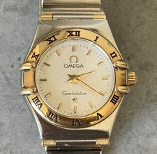 Omega Constellation Lady Damenuhr Automatik Stahl / Gold