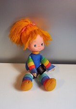 46 cm große Rainbow Brite c.) 1983 Hallmark Mattel Stoff Puppe Regina Regenbogen