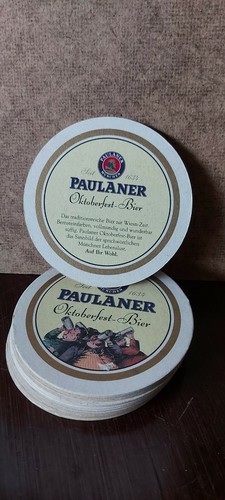 Paulaner bierdeckel - paulaner,