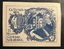 Notgeld Wilhering 1920, 25