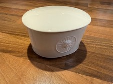 KPM ARKADIA Zuckerdose oval mit Sonne weiß
